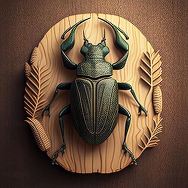 3D модель Carabus mirabilissimus (STL)